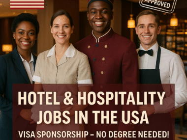Hotel & Hospitality Jobs in the USA That Sponsor Your Visa (No Degree Needed)