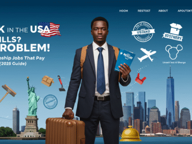 How to Work in the USA Legally with No Skills — Visa Sponsorship Jobs That Pay!