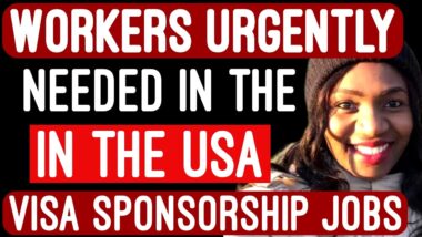 No Degree? No Problem! $50K+ Visa Sponsorship Jobs in the USA Hiring Now