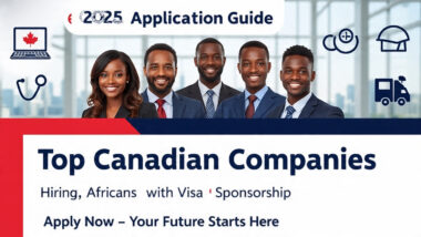 Top Canadian Companies Hiring Africans with Visa Sponsorship – 2025 Application Guide