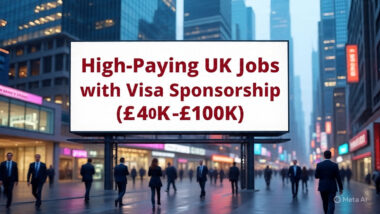 High‑Paying UK Jobs with Visa Sponsorship (£40K–£100K): Best Roles for 2025