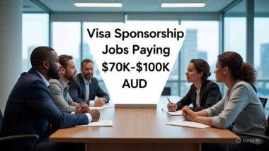 Work in Australia: 2025 Visa Sponsorship Jobs Paying $70K–$100K AUD for Skilled Migrants